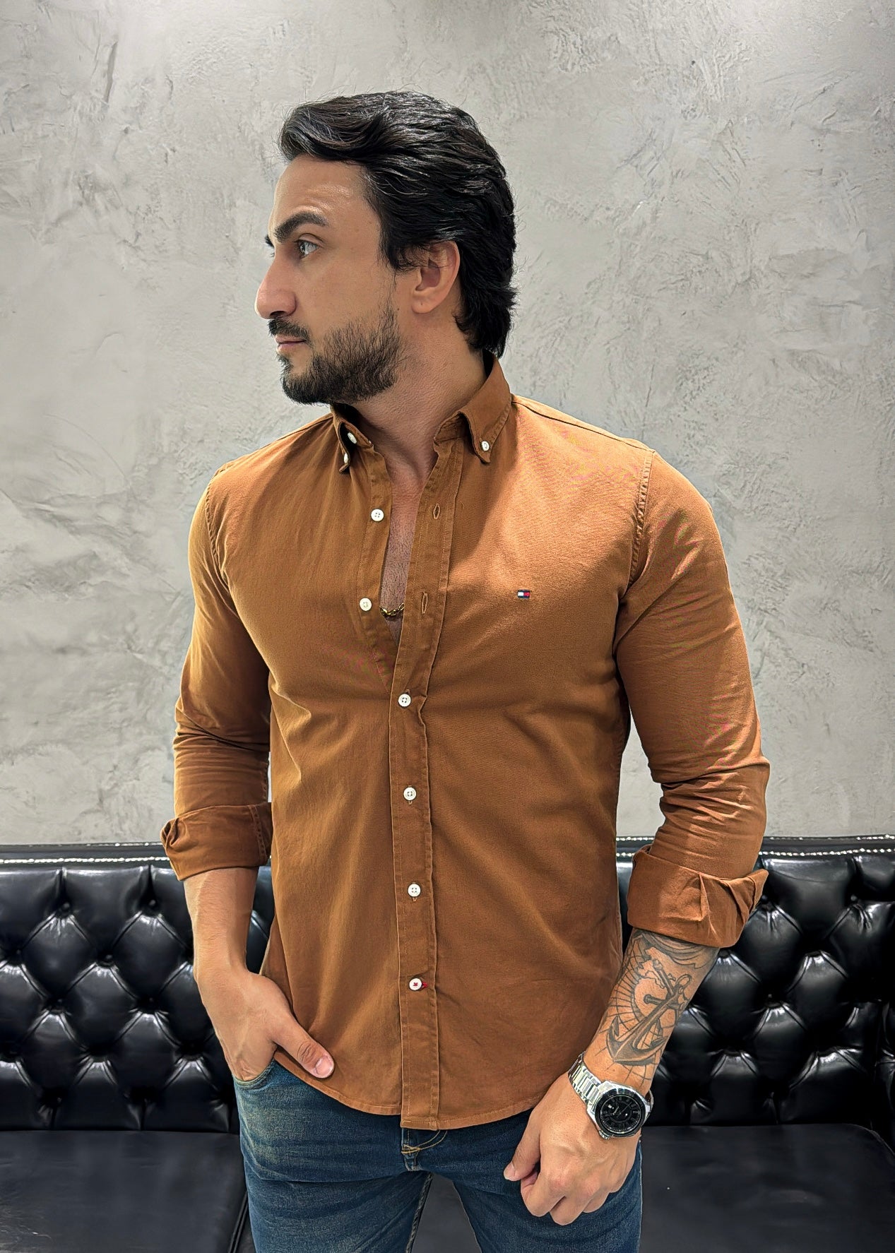 Camisa TOMMY H. M/L