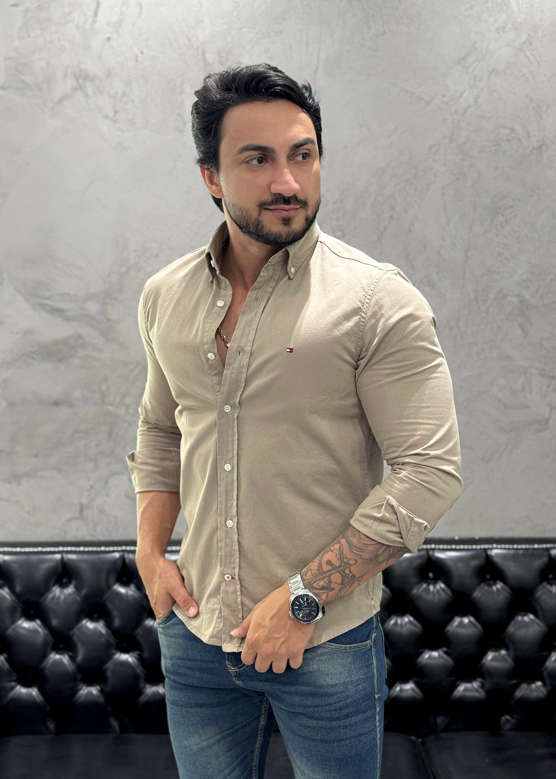 Camisa TOMMY H. M/L
