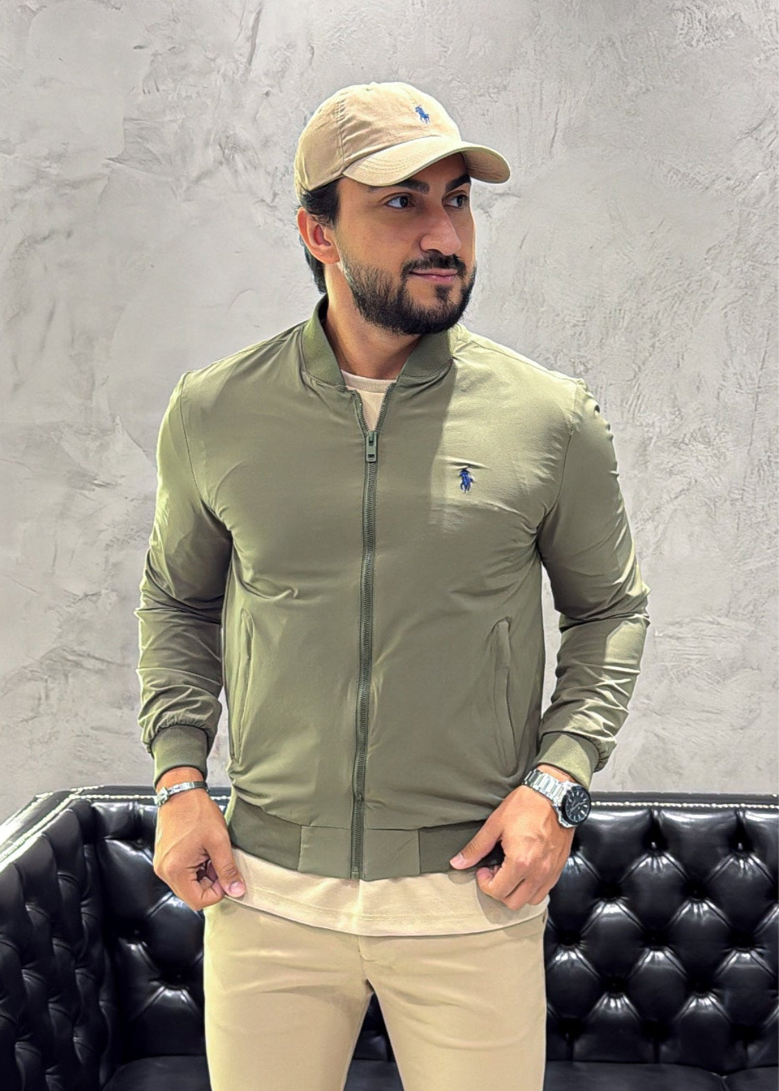 Jaqueta Casual Ralph Lauren Musgo