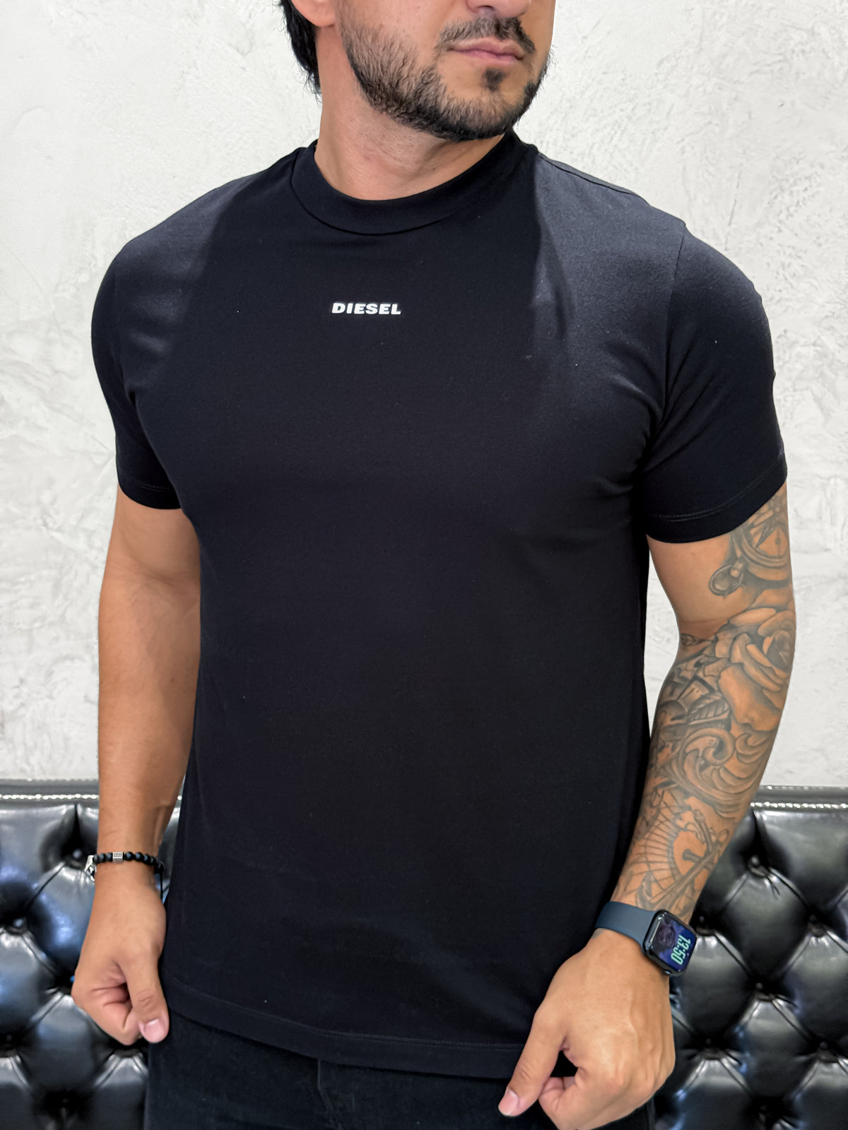 T-Shirt DIESEL Básica Preta