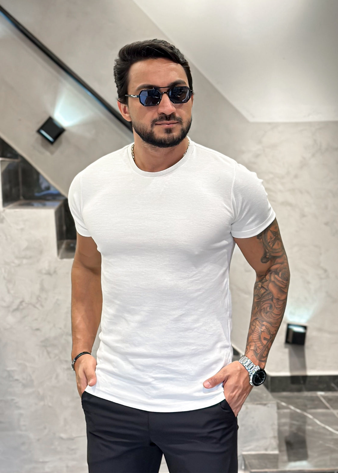 T-Shirt Básica BRANCA