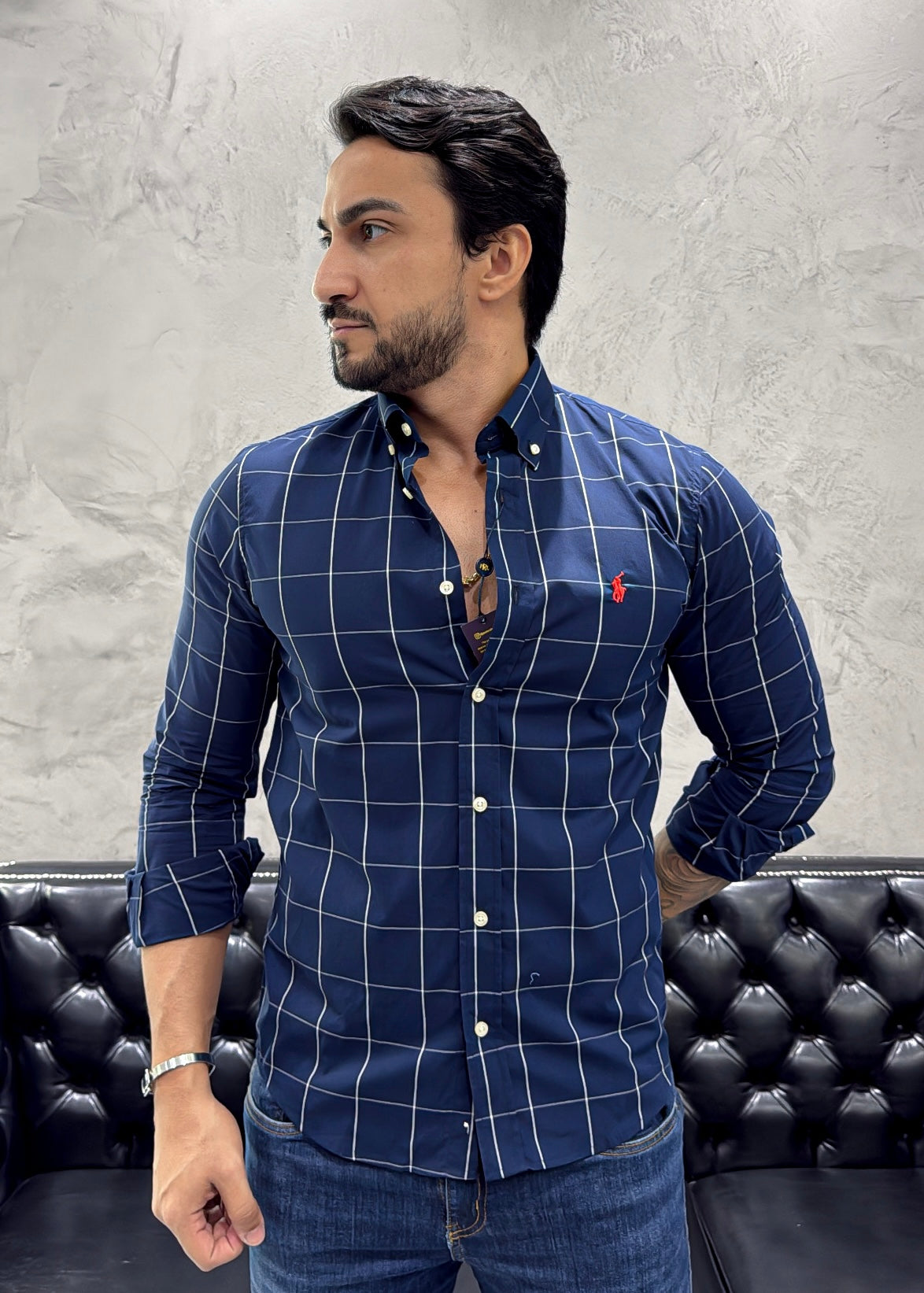 Camisa Ralph Lauren M/Longa
