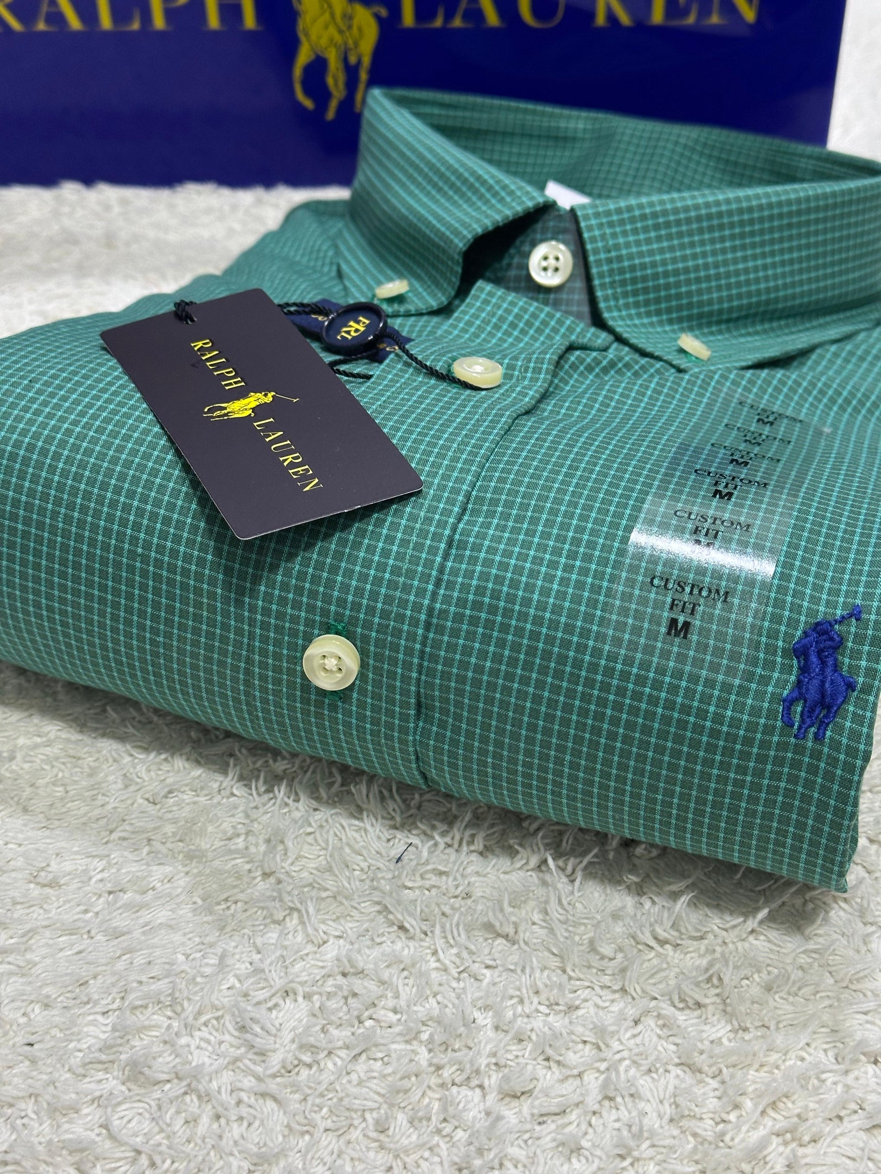Camisa Ralph Lauren M/L MicroXadrez