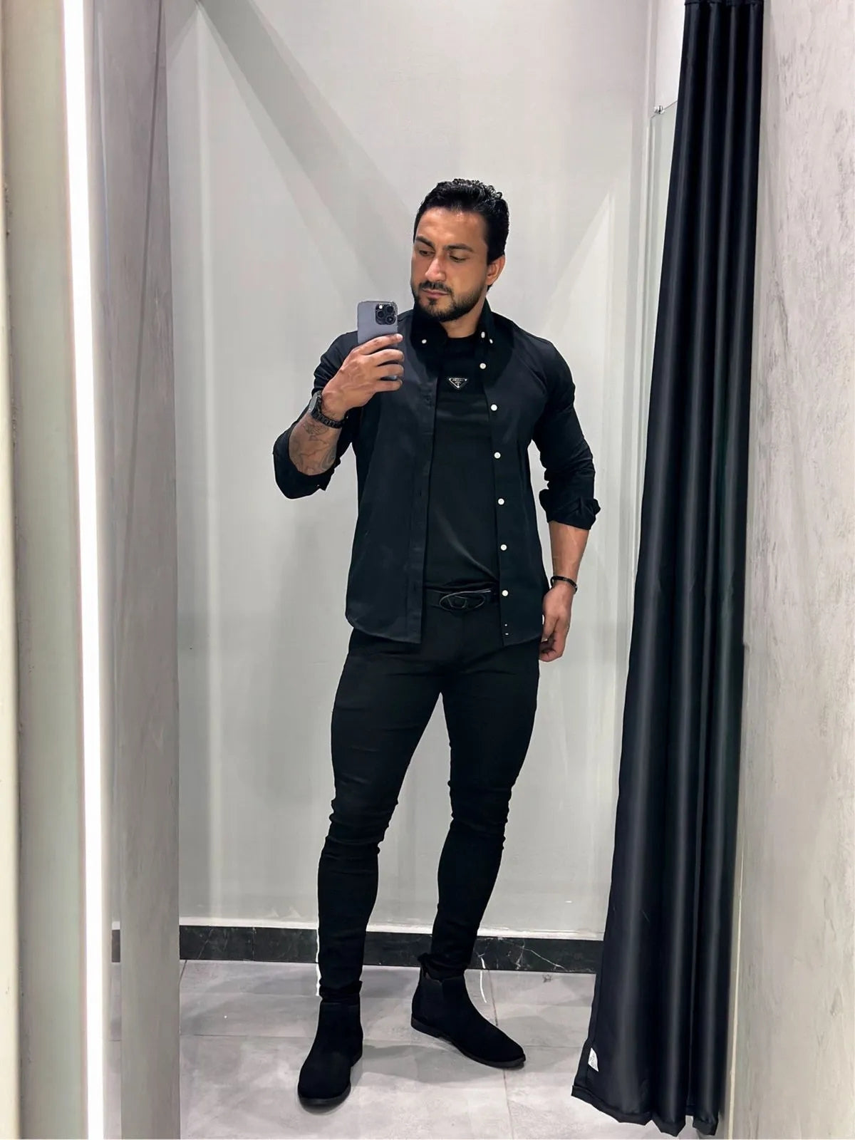 Bota Camurça DL67 Preto