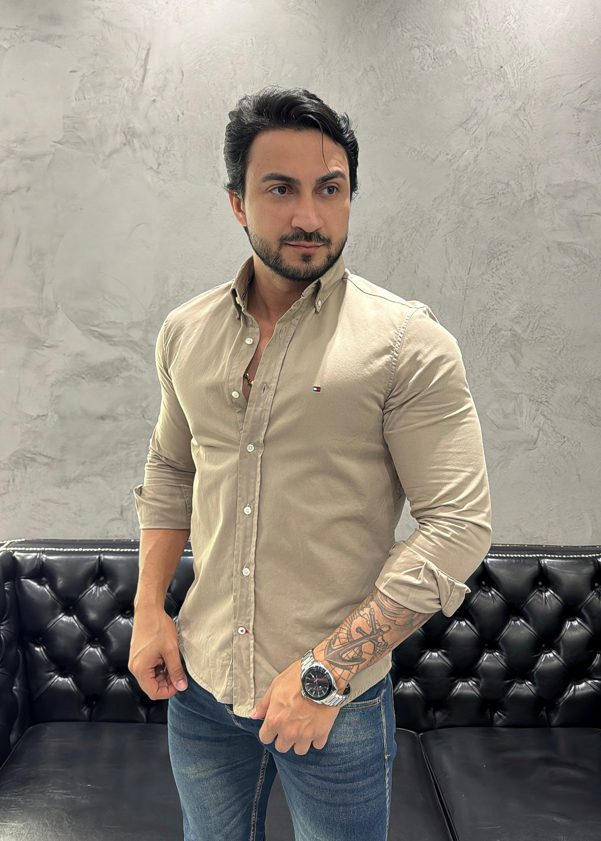 Camisa TOMMY H. M/L
