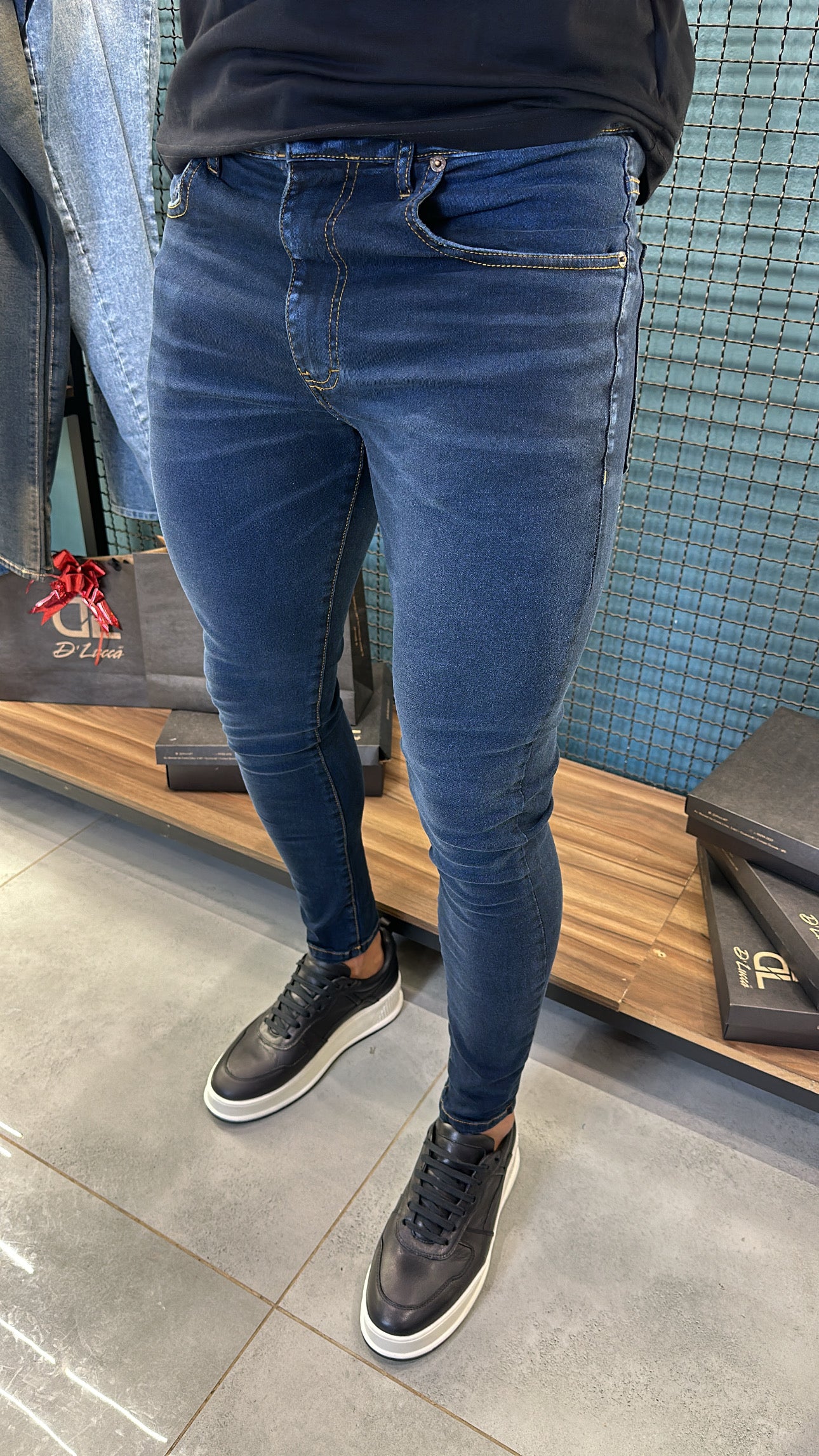 Calça Jeans Slim Fit