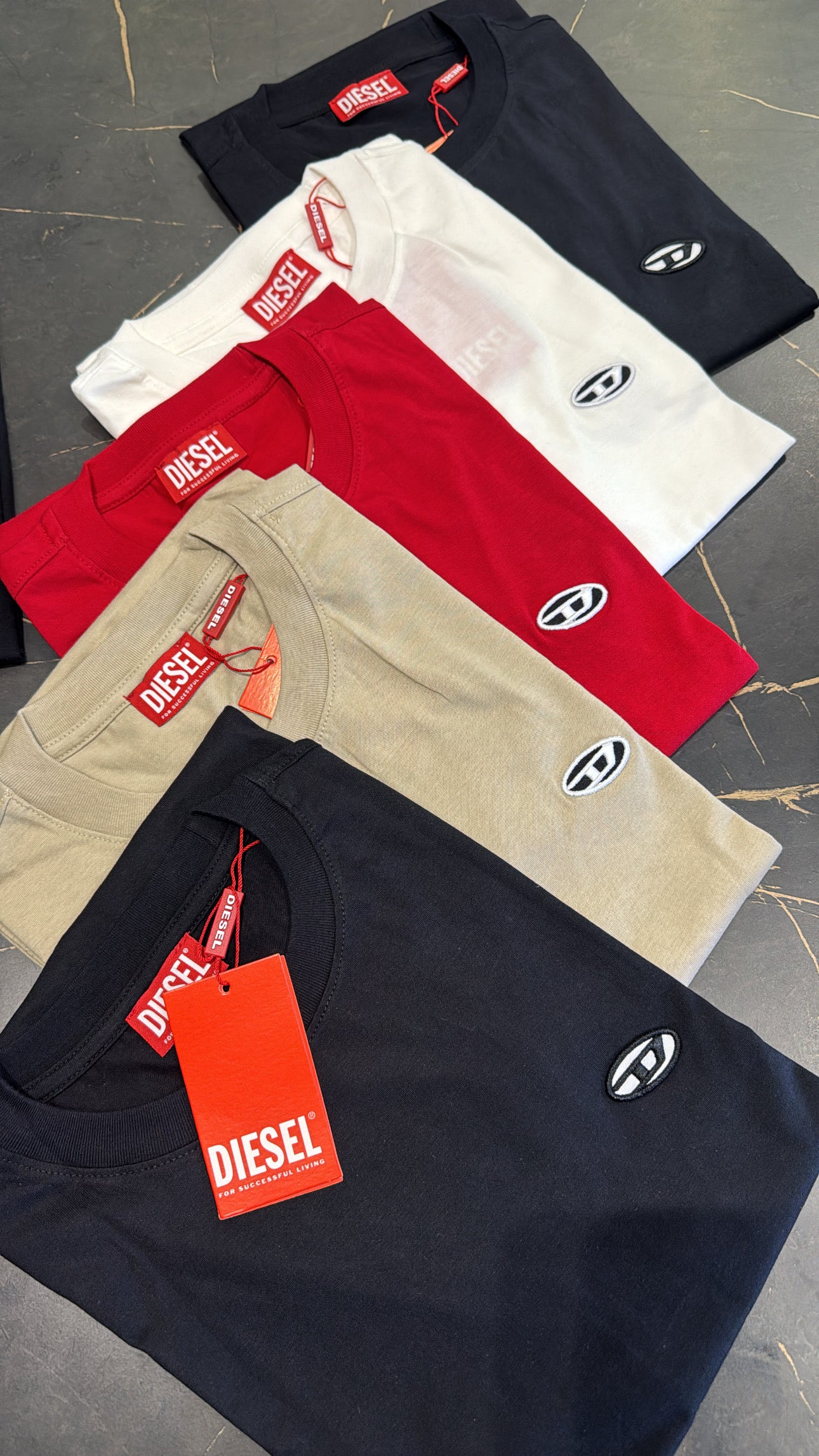 T-Shirt DIESEL Basic Khaki