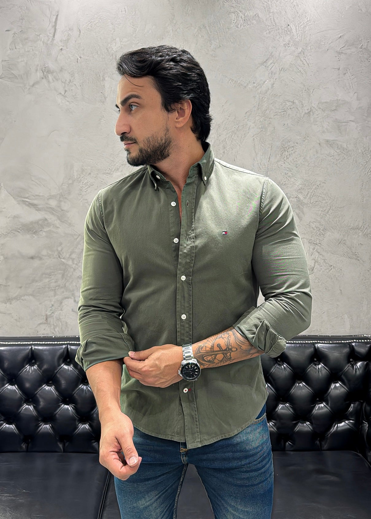 Camisa TOMMY H. M/L