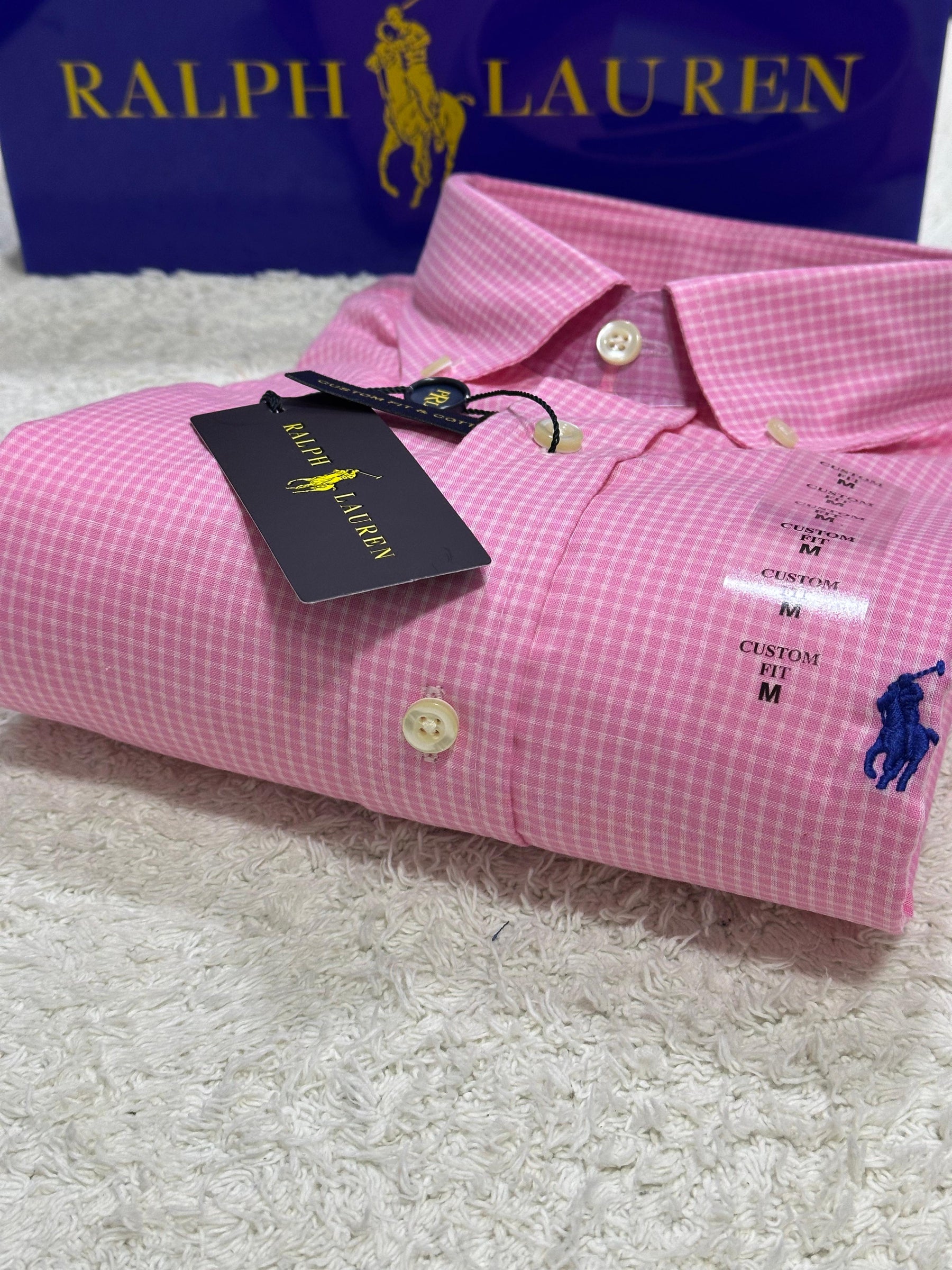 Camisa Ralph Lauren M/L MicroXadrez