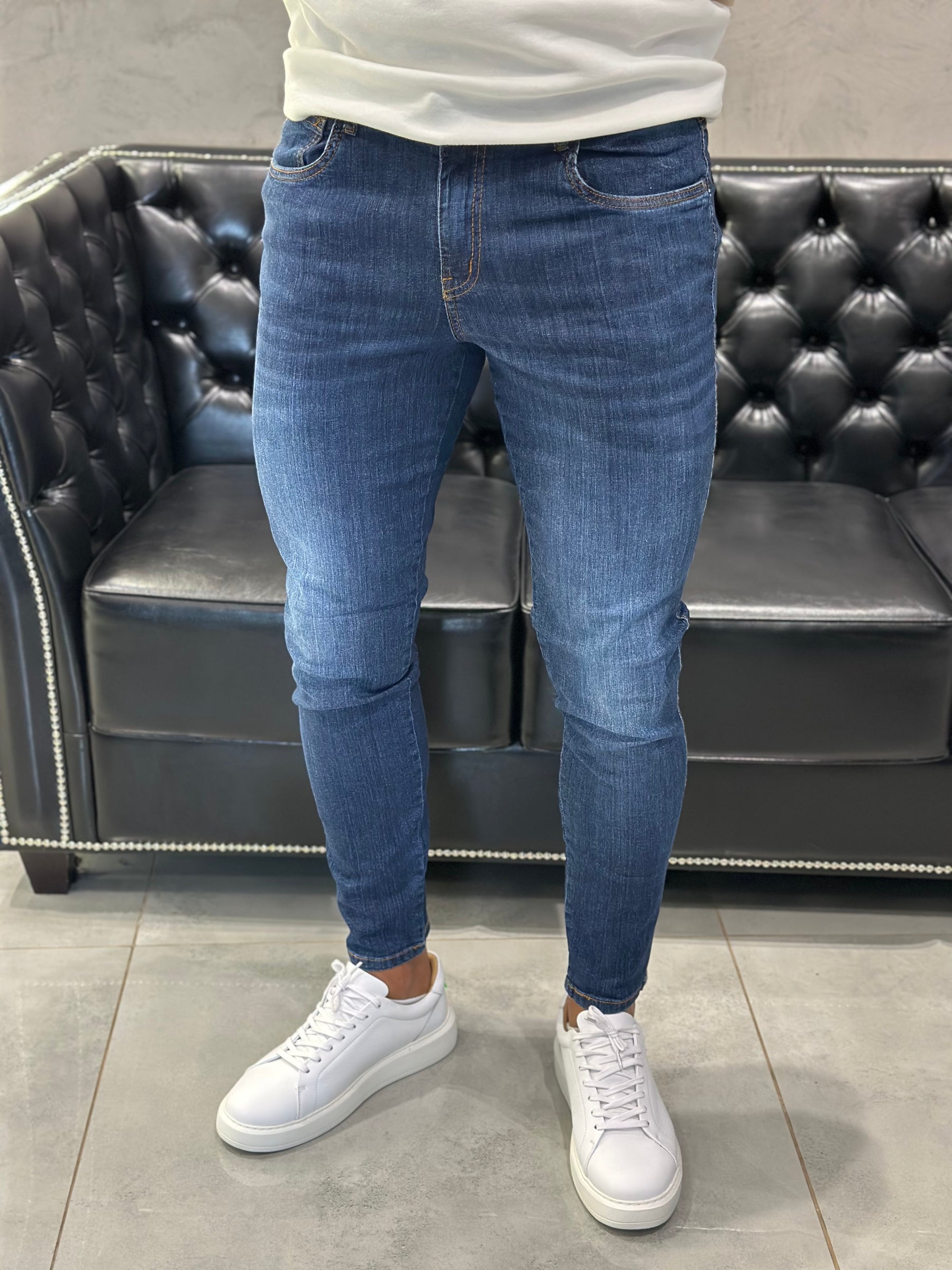Calça Jeans Slim