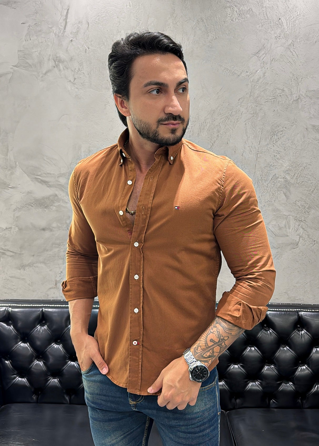 Camisa TOMMY H. M/L