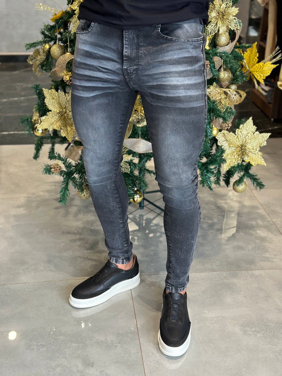 Calça Jeans Slim Fit