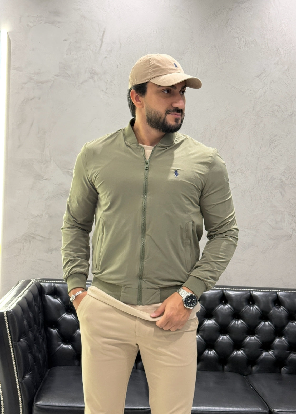 Jaqueta Casual Ralph Lauren Musgo