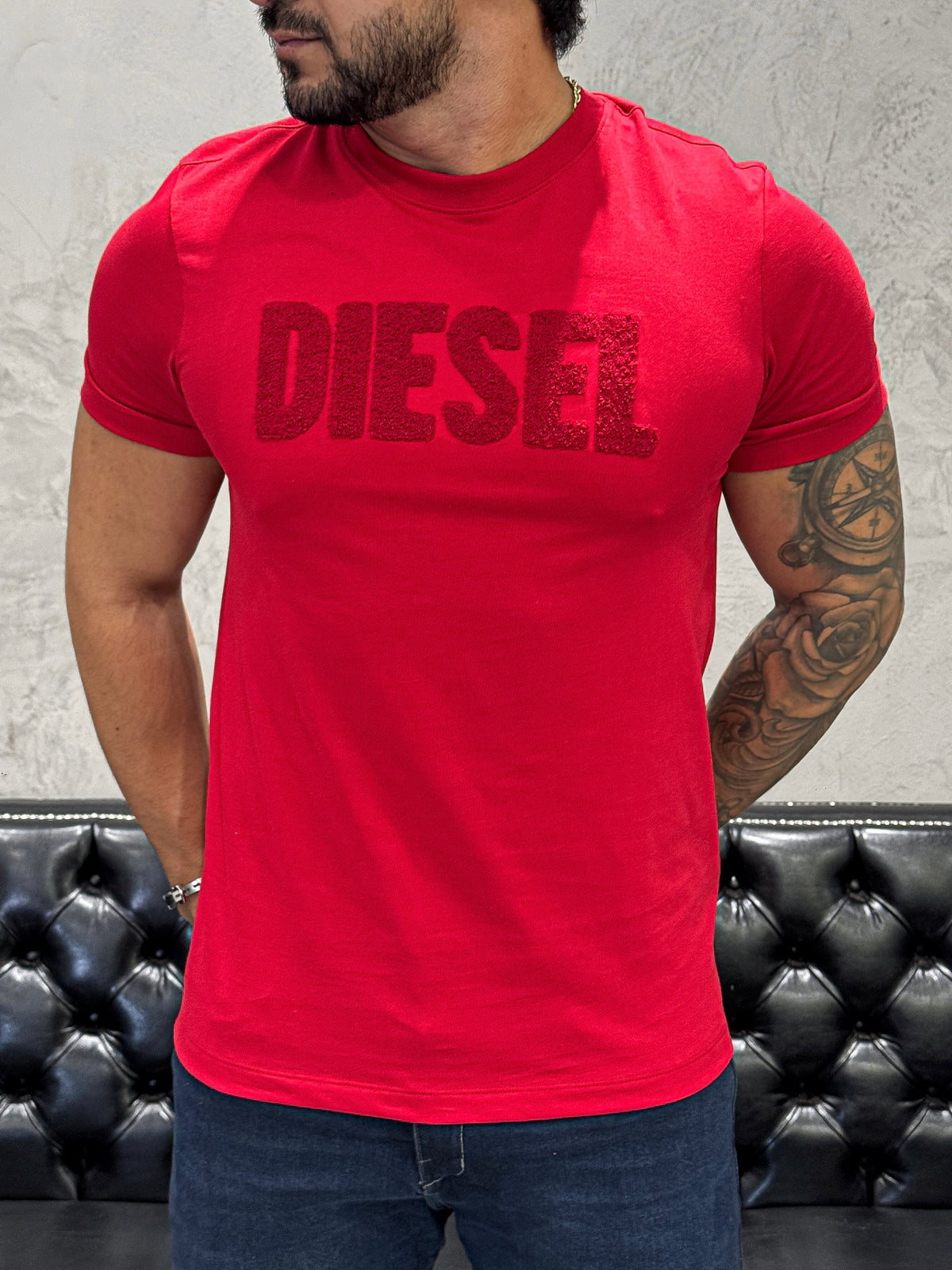 T-Shirt DIESEL Vermelha