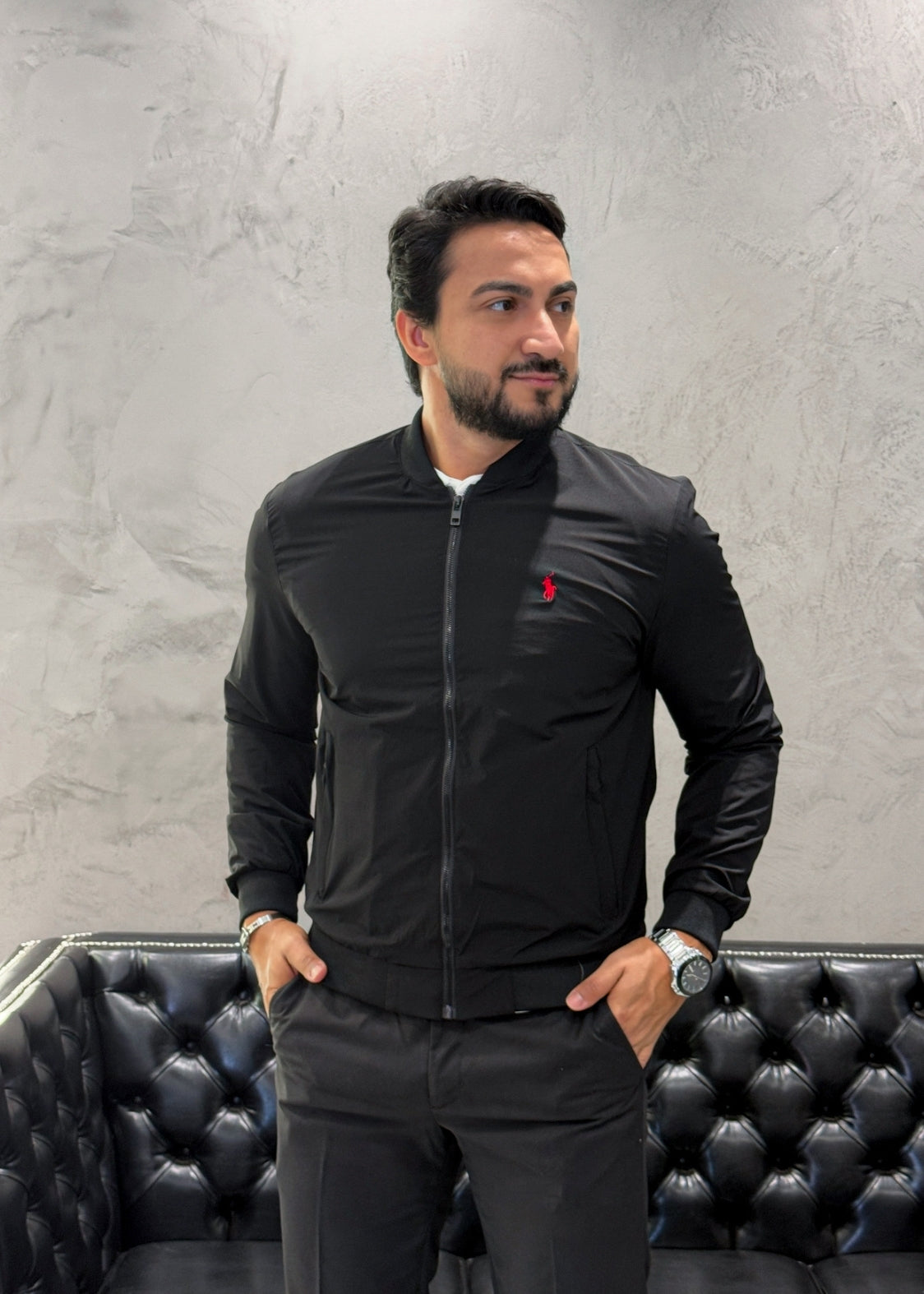 Jaqueta Casual Ralph Lauren Preto