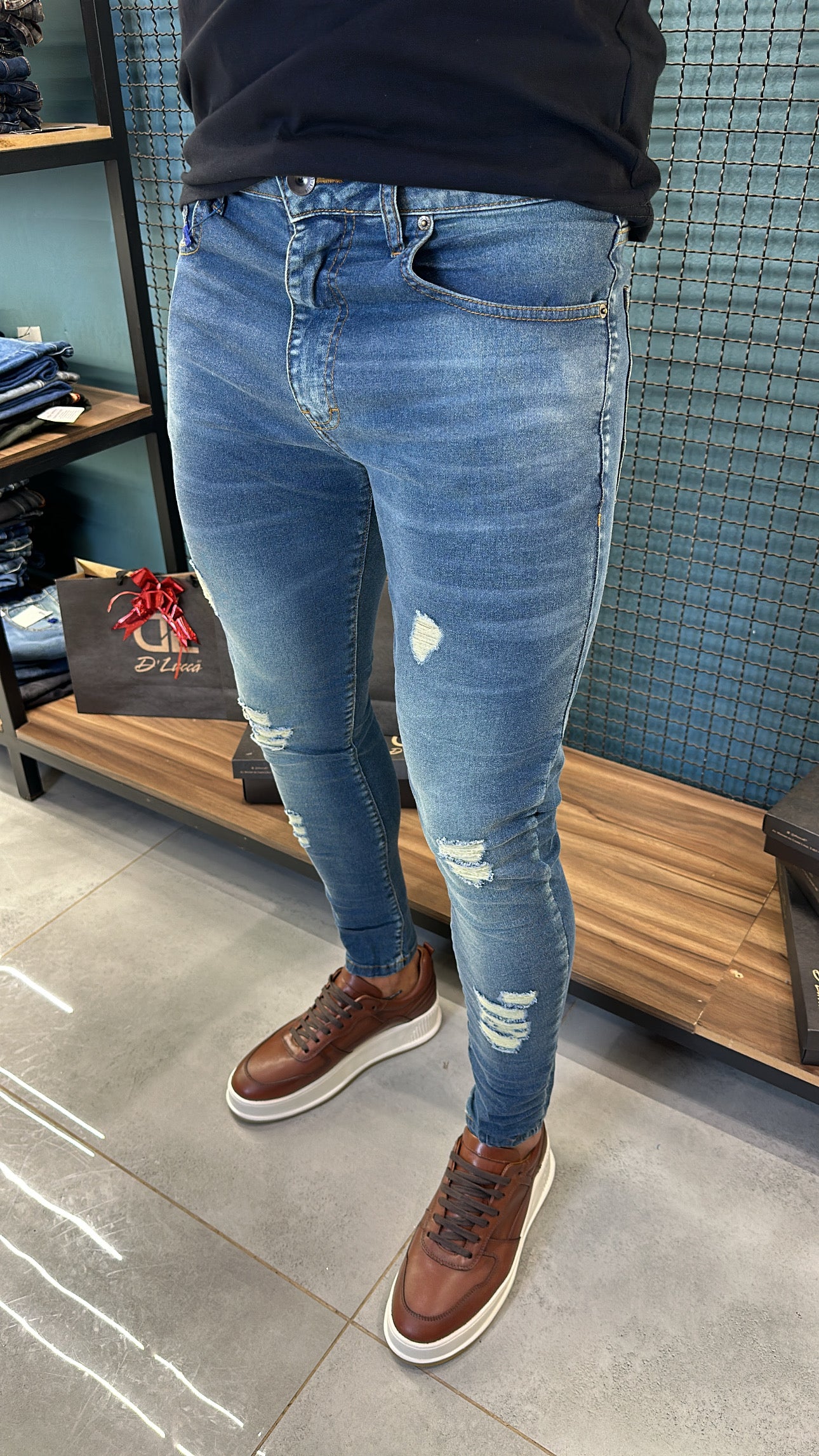Calça Jeans Slim Fit