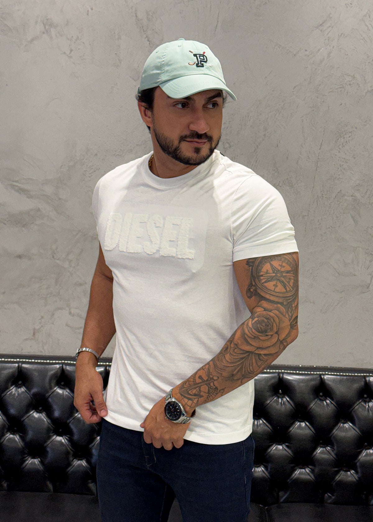 T-Shirt DIESEL Branca