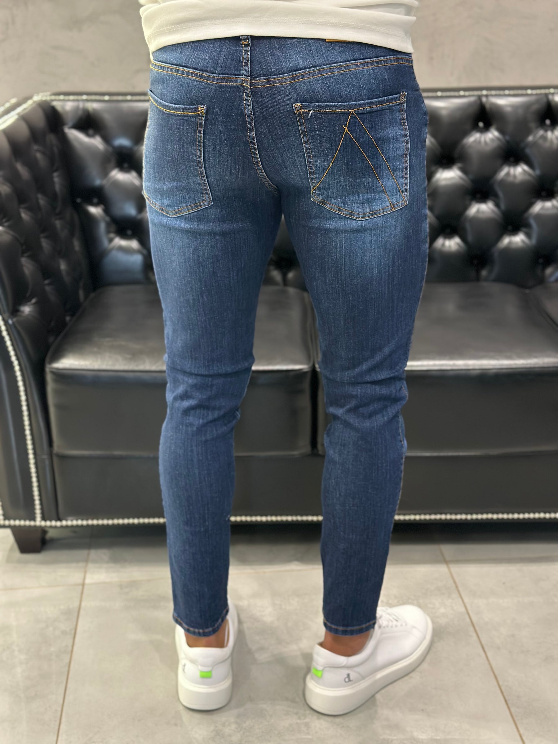 Calça Jeans Slim