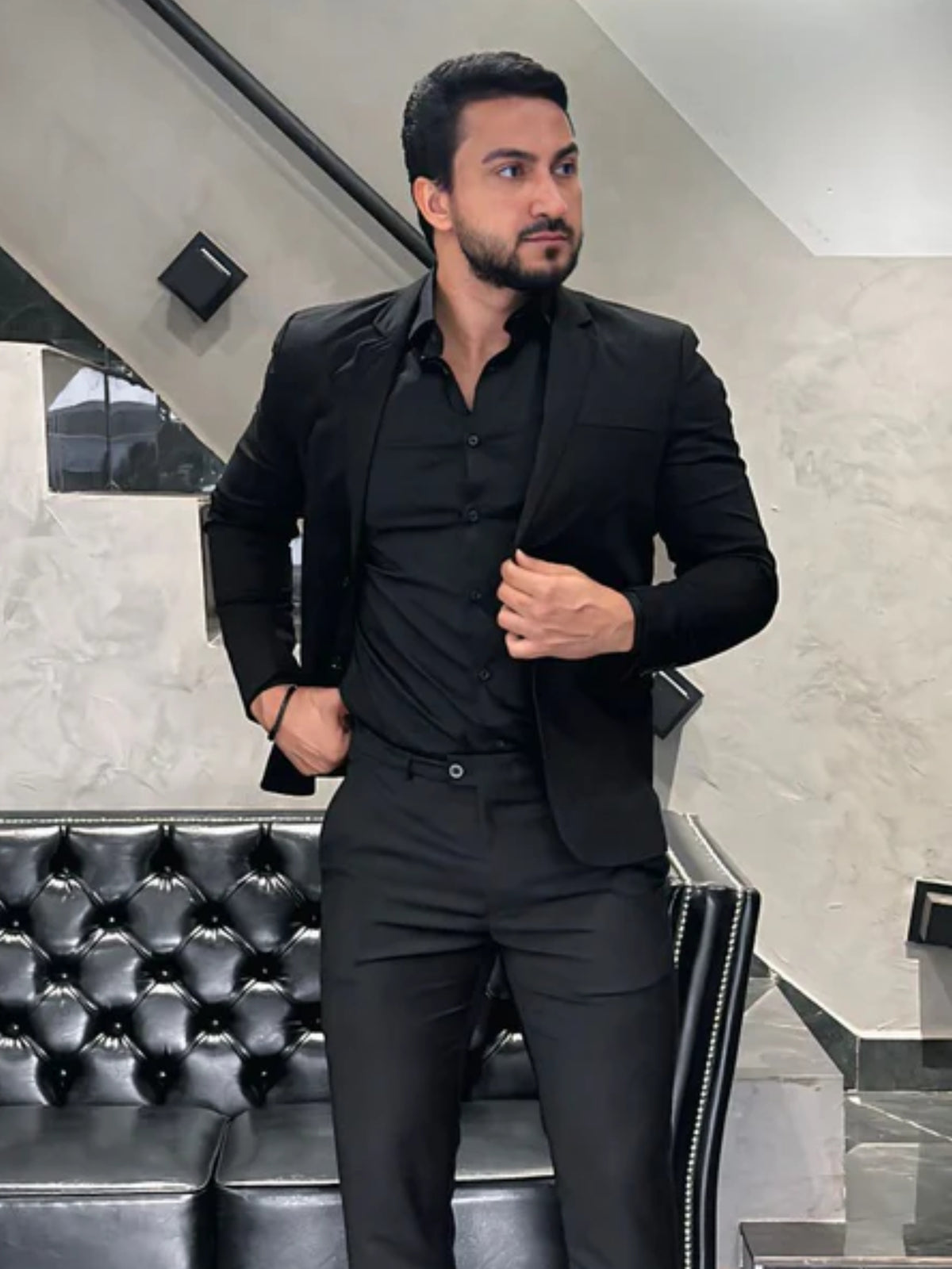 Blazer Chino Preto