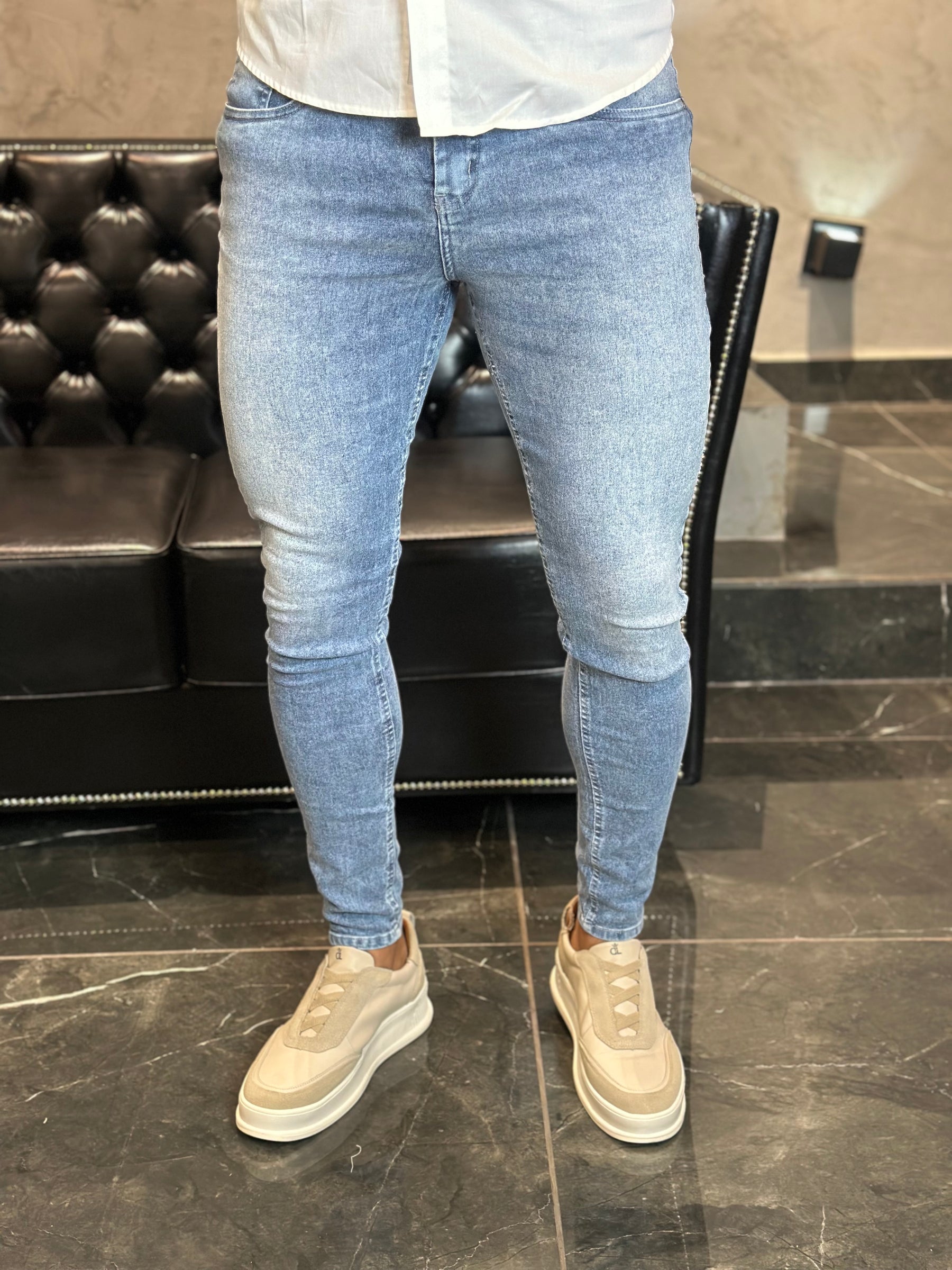 Calça Jeans Slim Fit