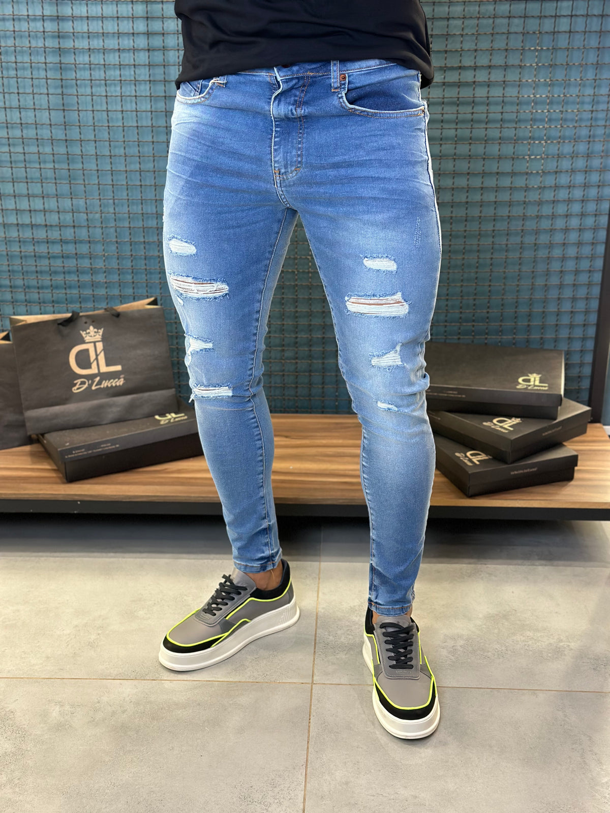 Calça Jeans Slim Fit