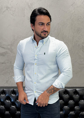 Camisa Ralph Lauren M/Longa Xadrez