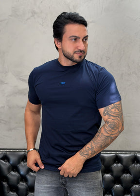 T-Shirt DIESEL Basic Marinho