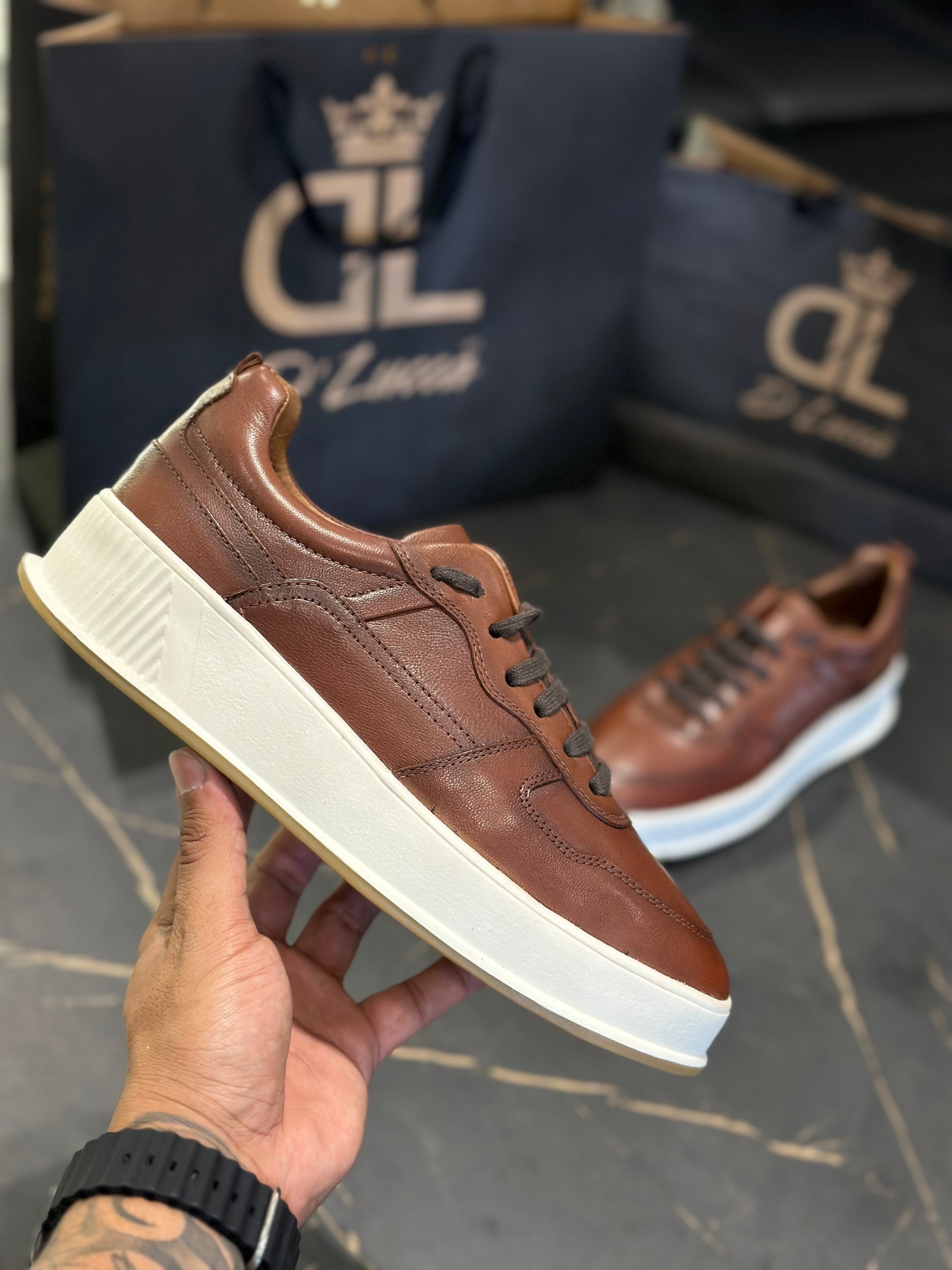Sneaker DL67 Havana