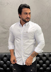 Camisa Ralph Lauren M/L Branco