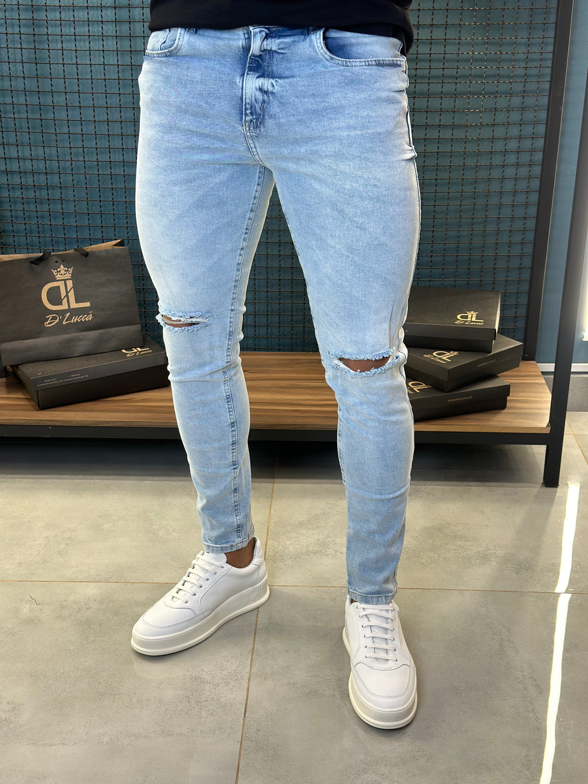 Calça Jeans Slim Fit