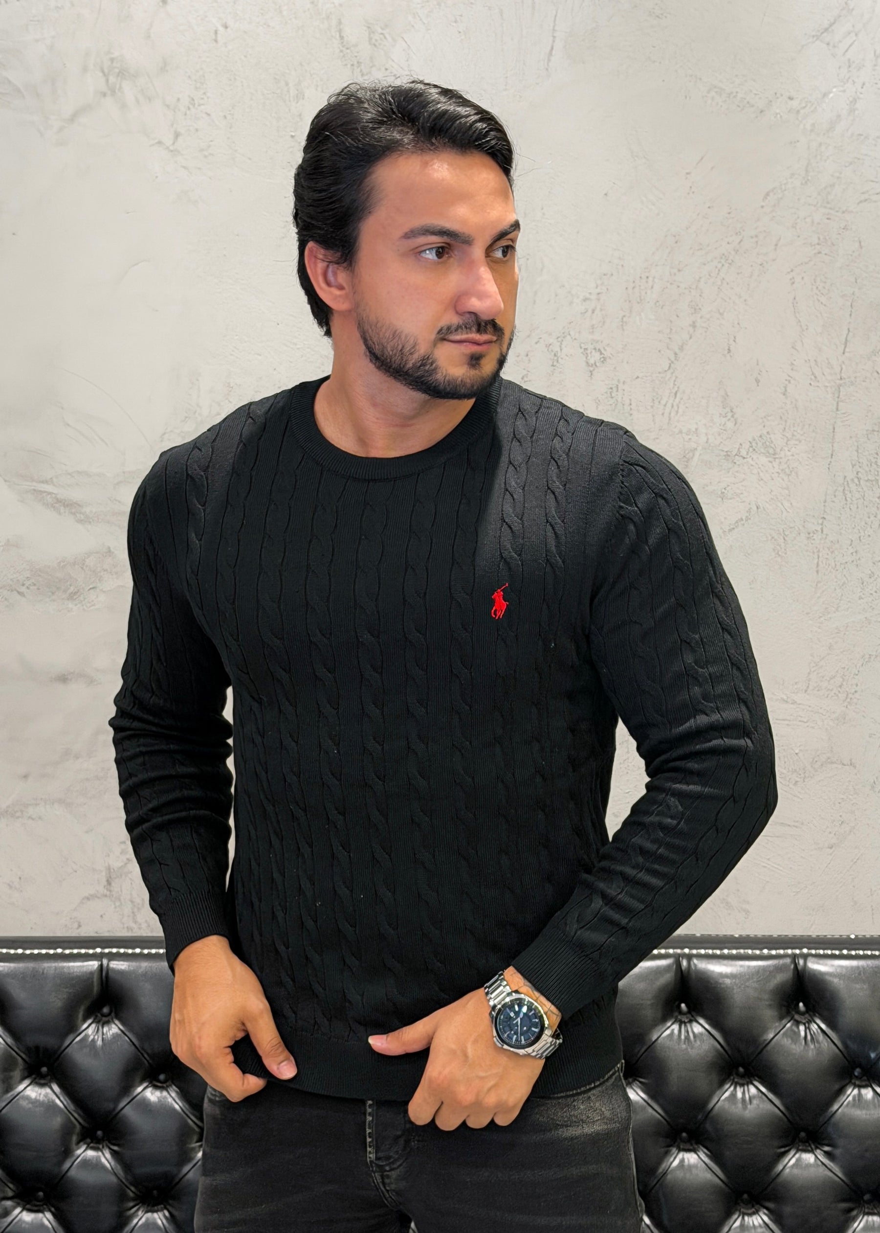 Suéter Ralph Lauren Preto