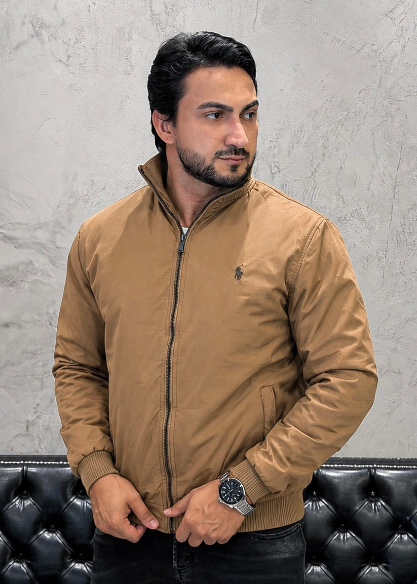 Jaqueta Bomber Ralph Lauren Marrom