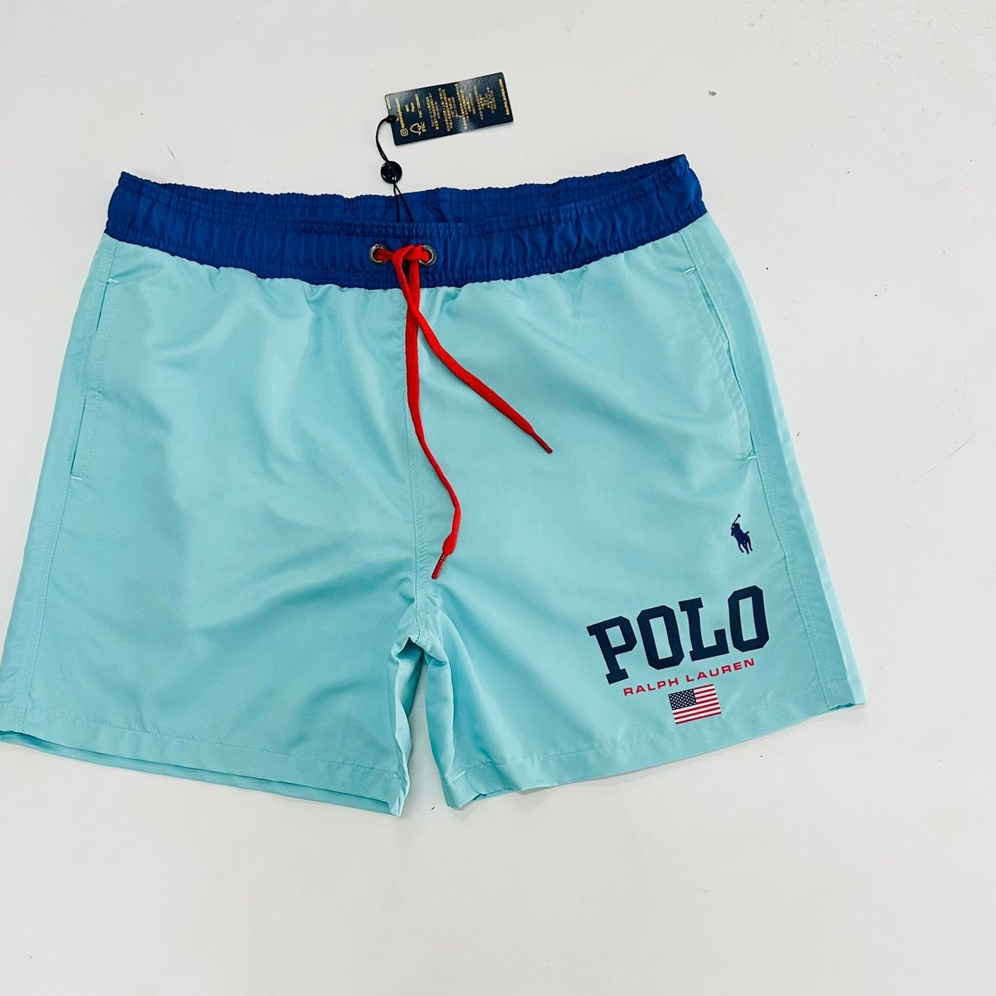Short Ralph Lauren Azul Claro