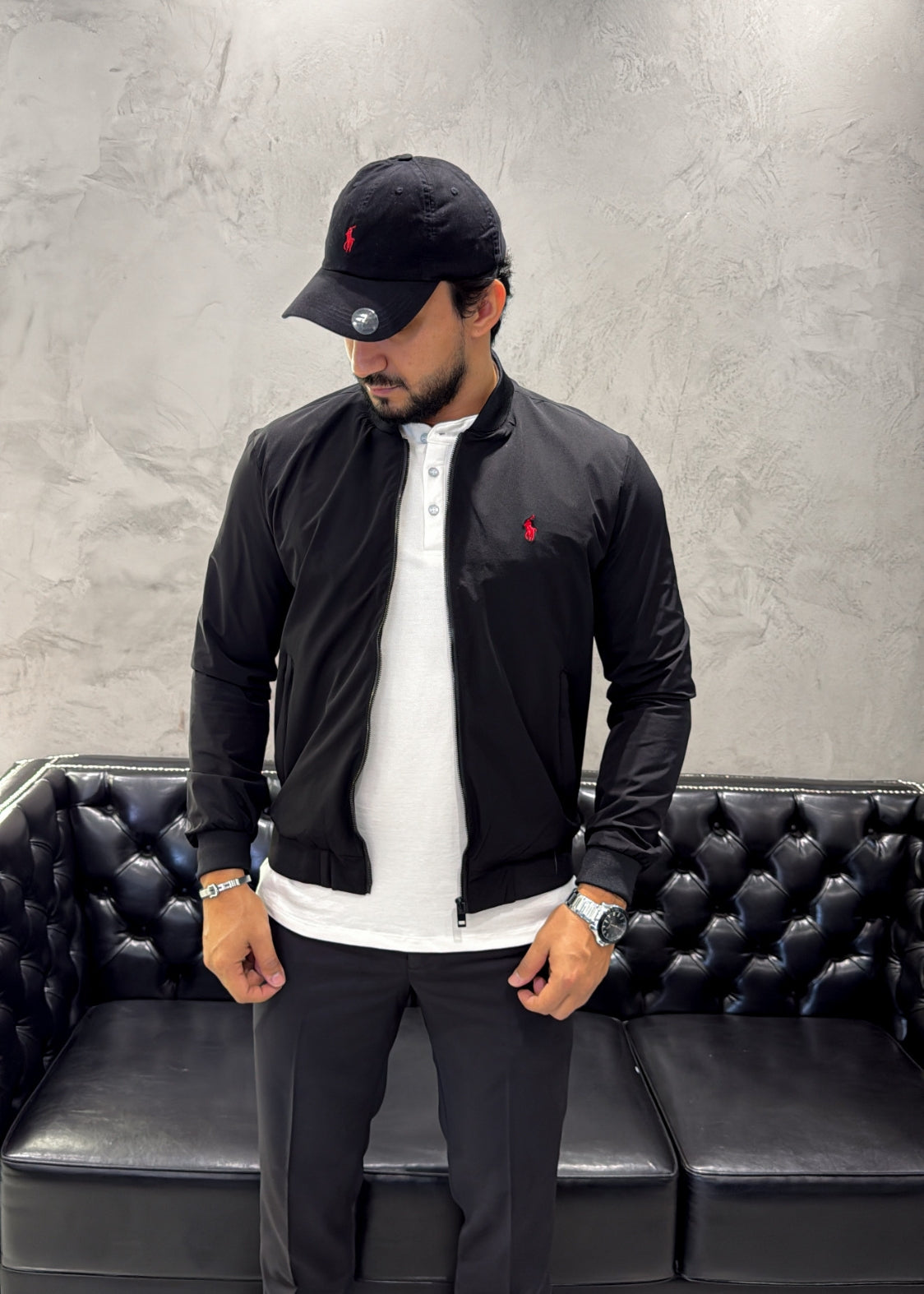 Jaqueta Casual Ralph Lauren Preto