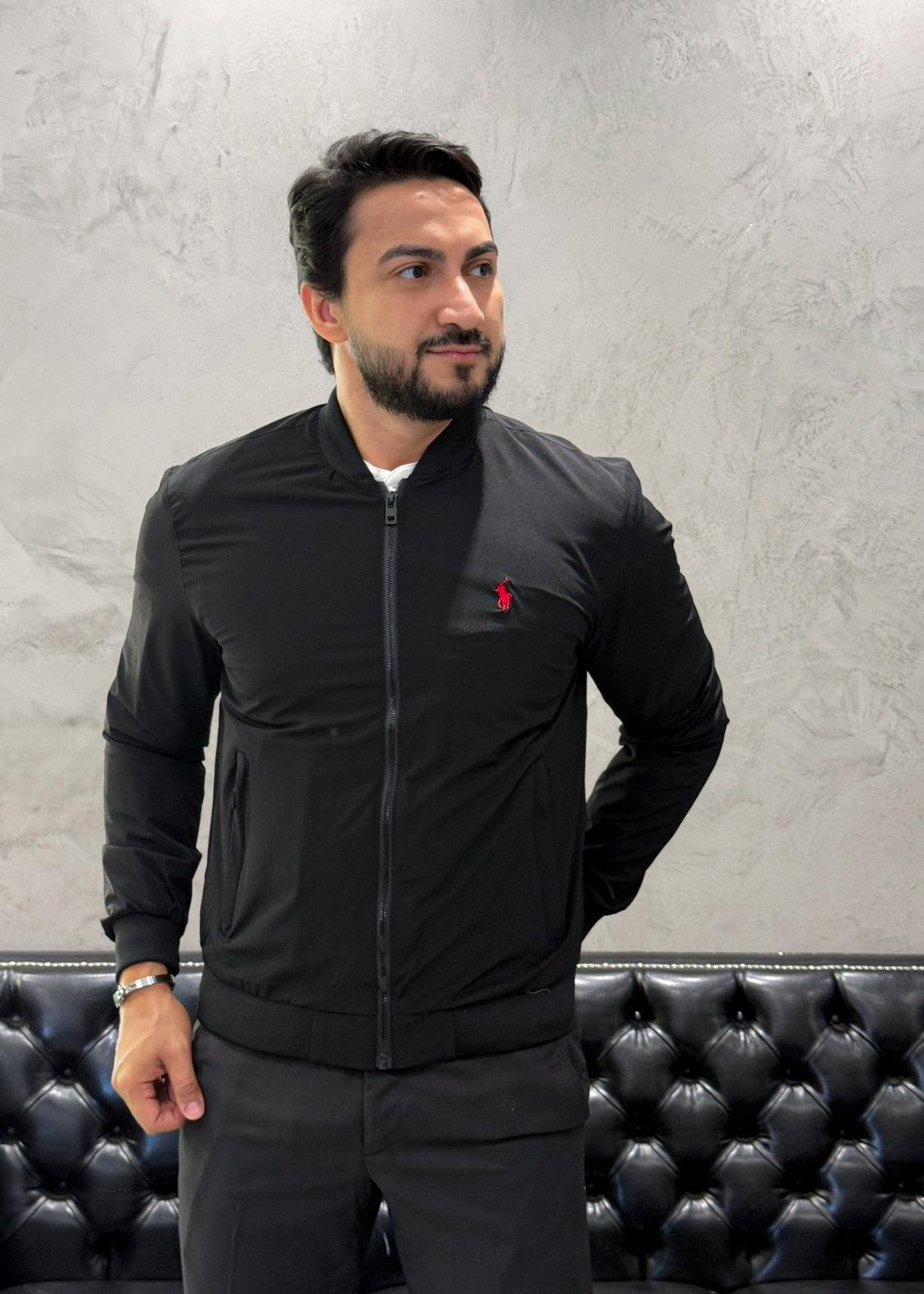 Jaqueta Casual Ralph Lauren Preto