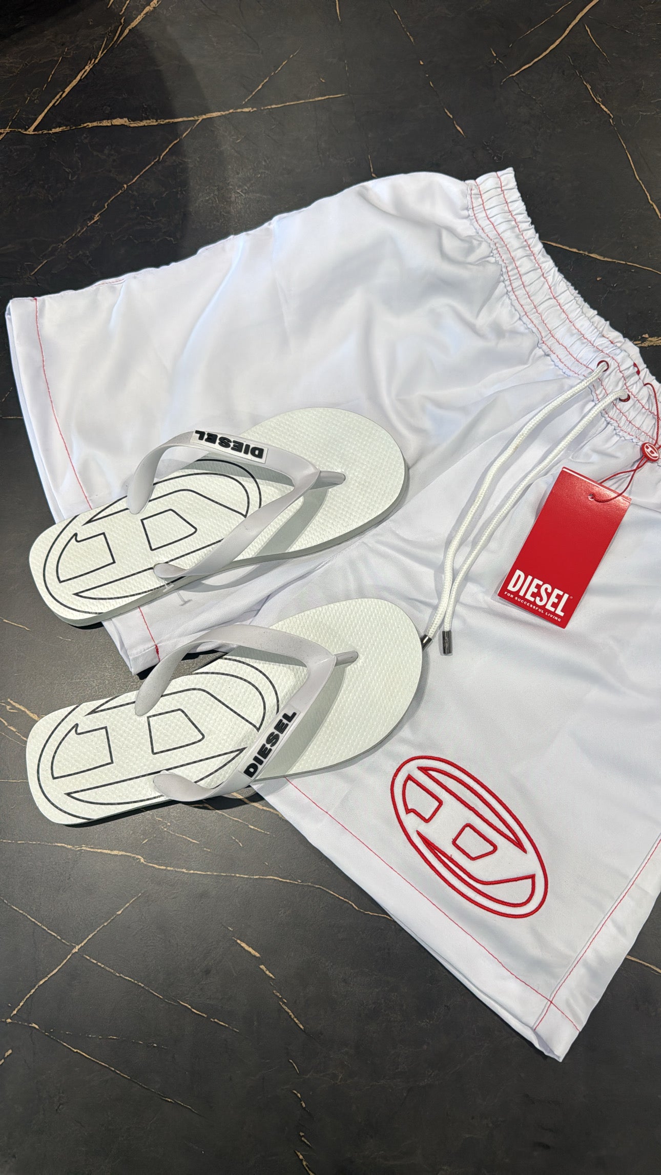 Short Diesel Branco