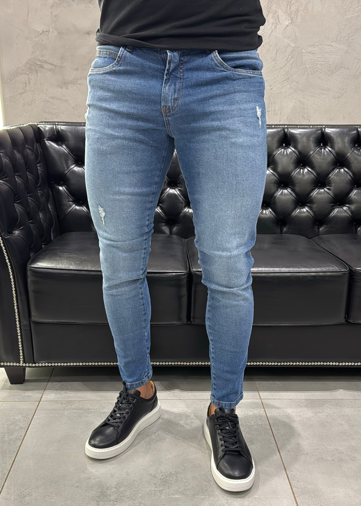 Calça Jeans Slim