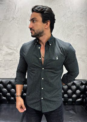 Camisa Ralph Lauren M/Longa Xadrez