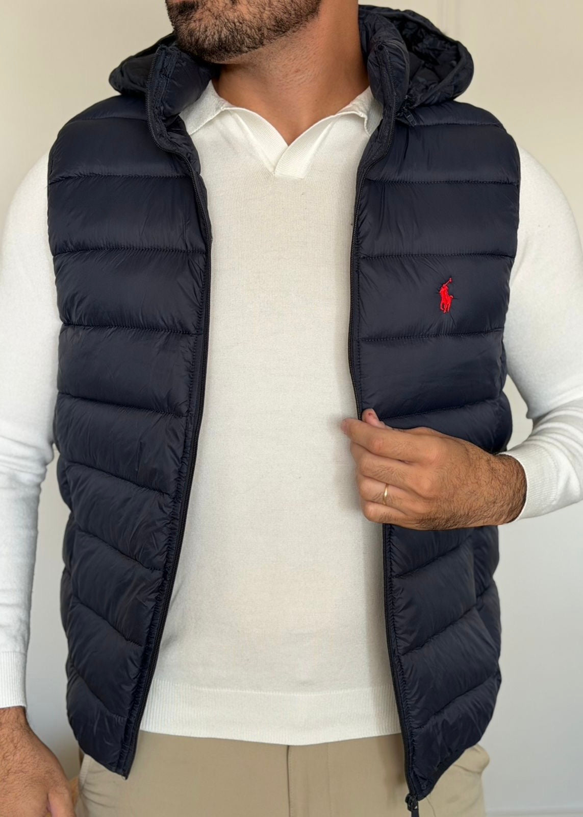 Colete Masculino Ralph Lauren Marinho