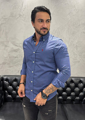 Camisa Ralph Lauren M/L Xadrez