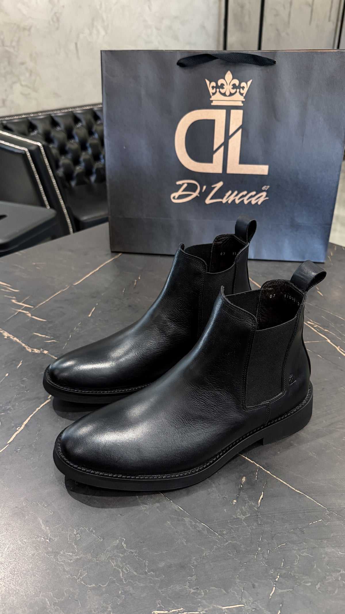 Bota Chelsea DL67 Preto