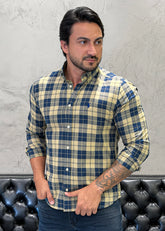 Camisa Ralph Lauren M/Longa Xadrez