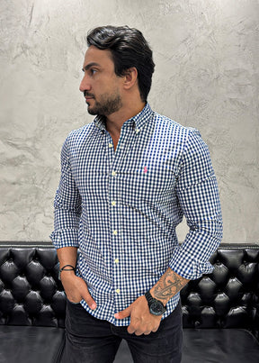Camisa Ralph Lauren M/Longa Xadrez