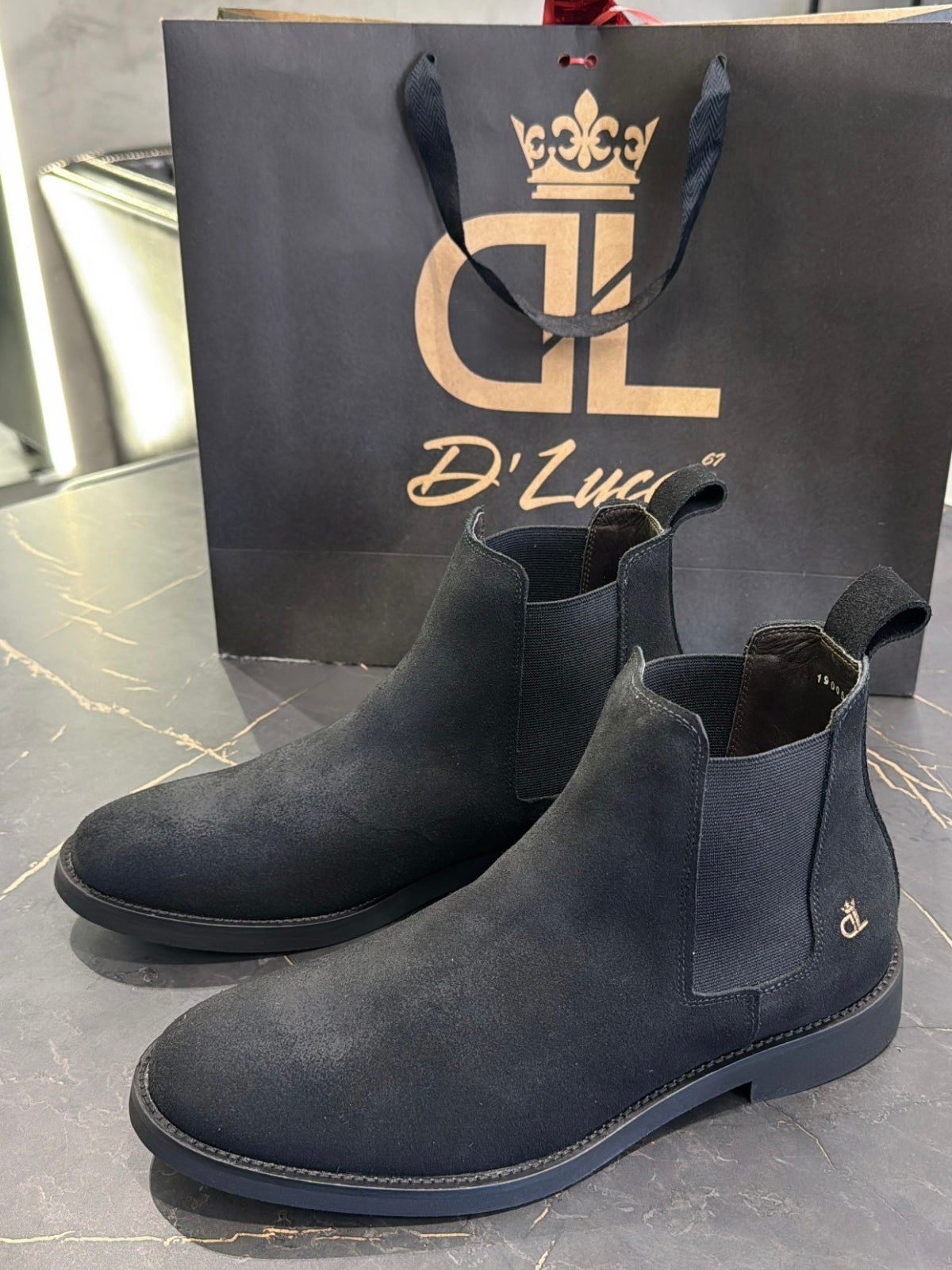 Bota Camurça DL67 Preto