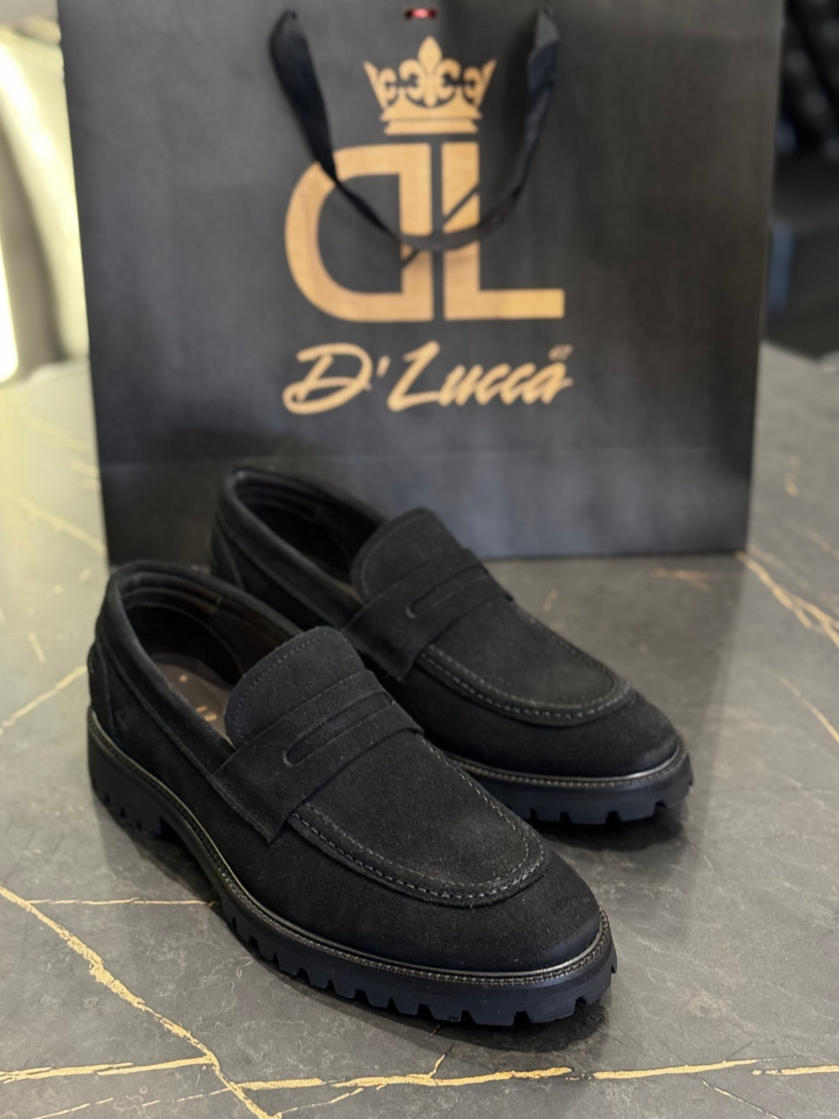 Loafer Tractor  DL67 Preto