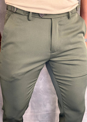 Calça Alfaiataria DL67 com Ajuste Lateral Militar