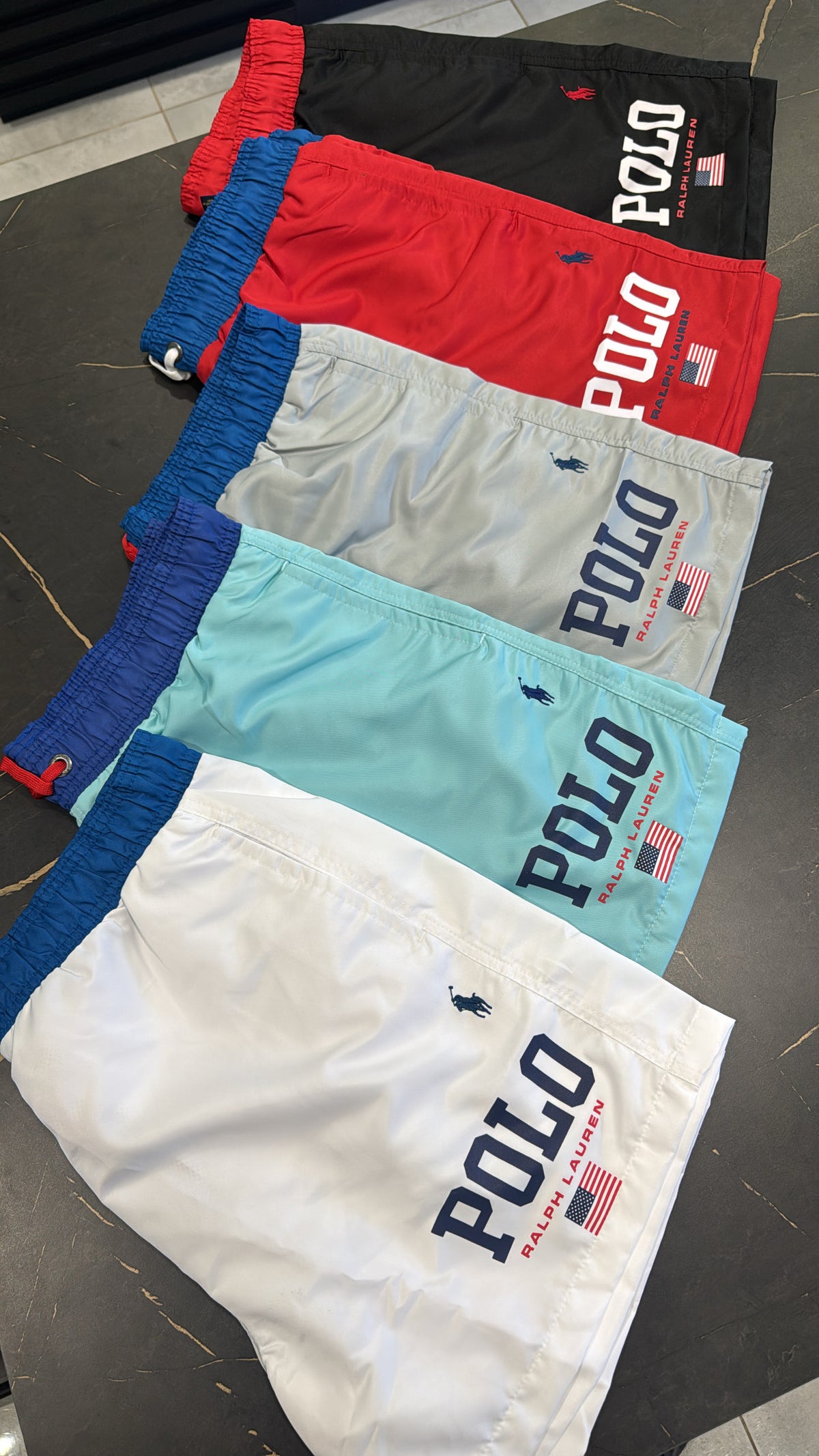 Short Ralph Lauren Azul Claro