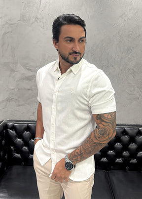 Camisa Reserva Linho M/C Branco