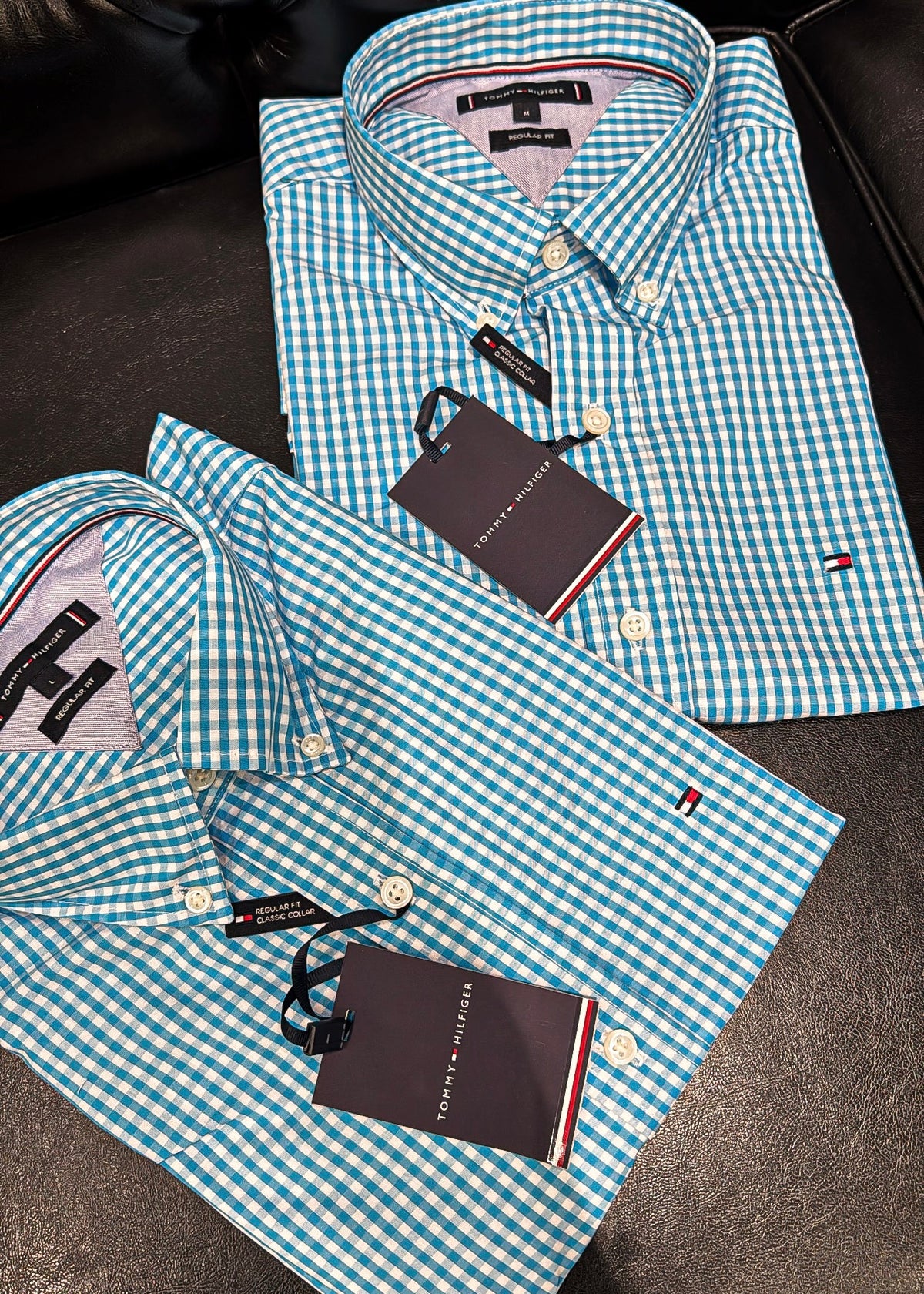 Camisa Tommy H.  M/Curta