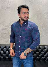 Camisa Ralph Lauren M/Longa Xadrez